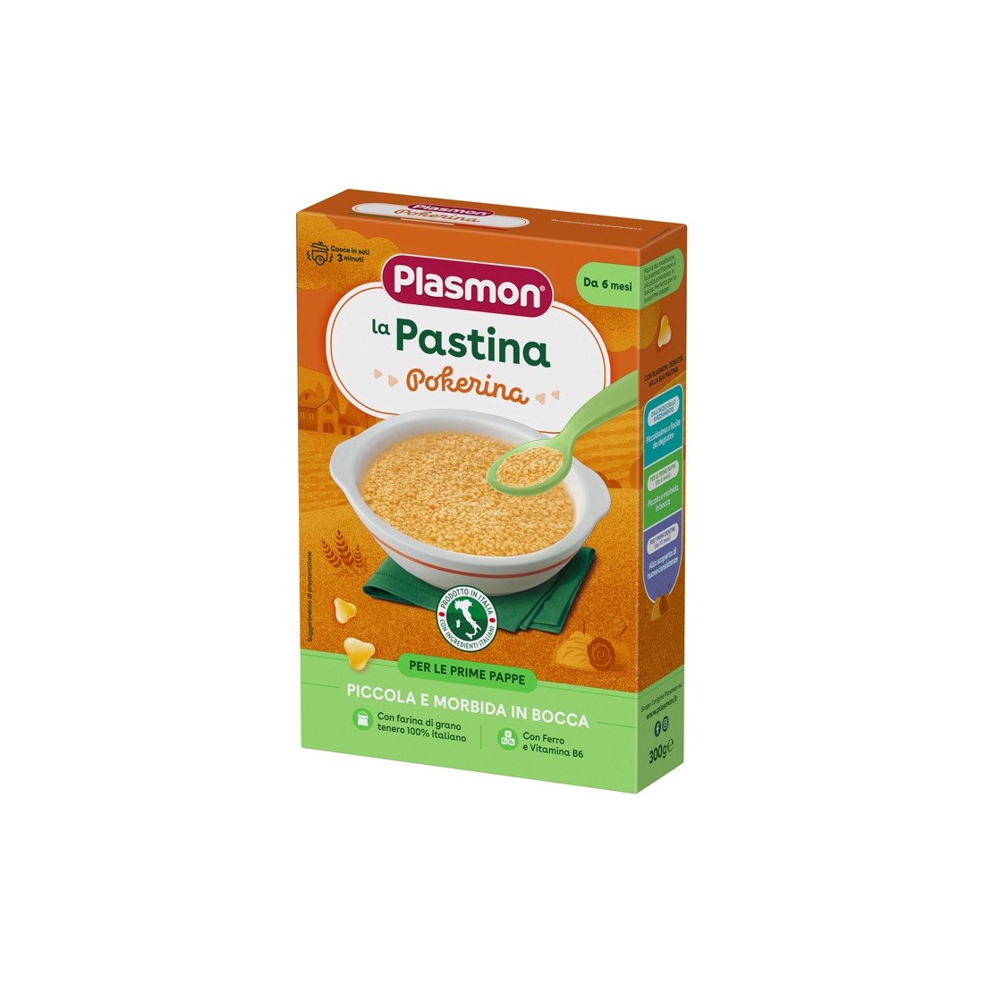PLASMON PASTA POKERINA 300G