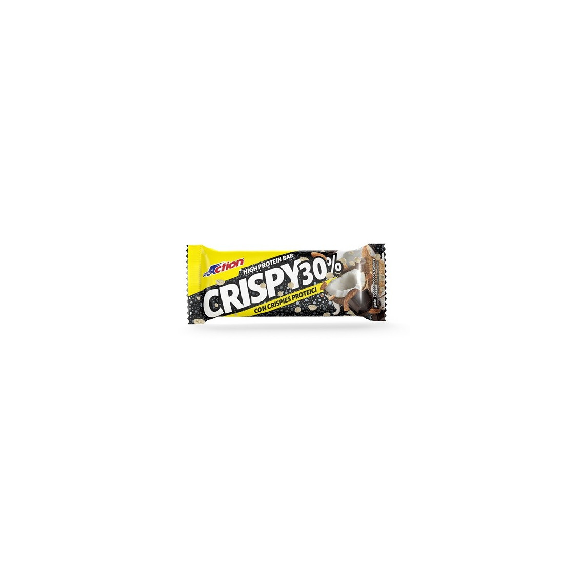 Crispy Bar – Barretta Proteica 32% con Crispies Croccanti | ProAction- miglior prezzo -