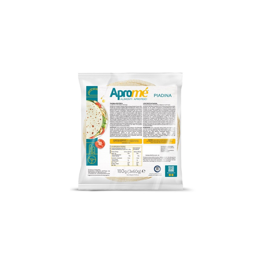 APROME' PIADINA 180G