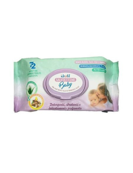 IDROFIL SALV ALOE OL MAND 72PZ