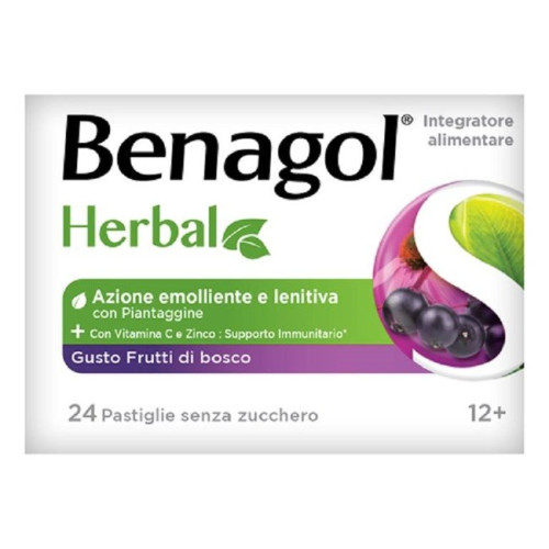 BENAGOL HERBAL FRUTTI DI  BOSCO 24 PASTIGLIE