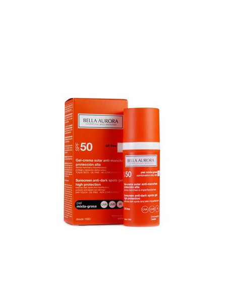GEL SOLARE SPF 50 A/MACCHIE