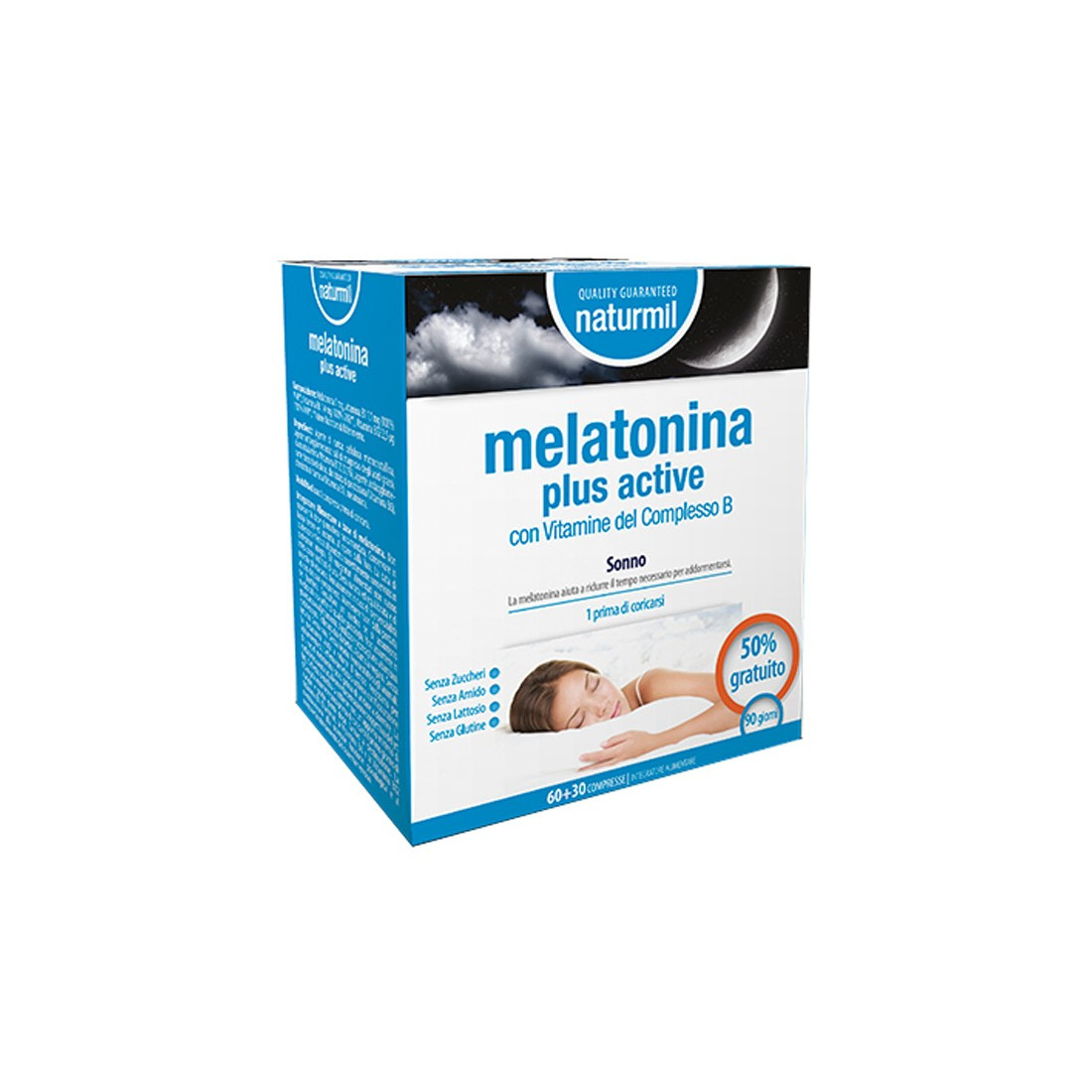 NATURMIL MELATONINA PLUS ACTIV