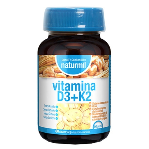 NATURMIL VITAMIN D3+K2 60CPR