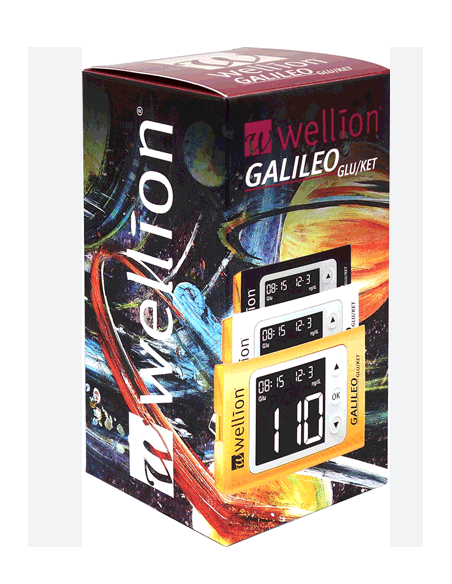 WELLION GALILEO KIT GLICEMIA E CHETONEMIA SOLO DISPOSITIVO