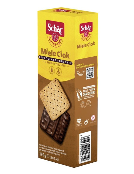SCHAR MIELE CIOK BISCOTTI 190G