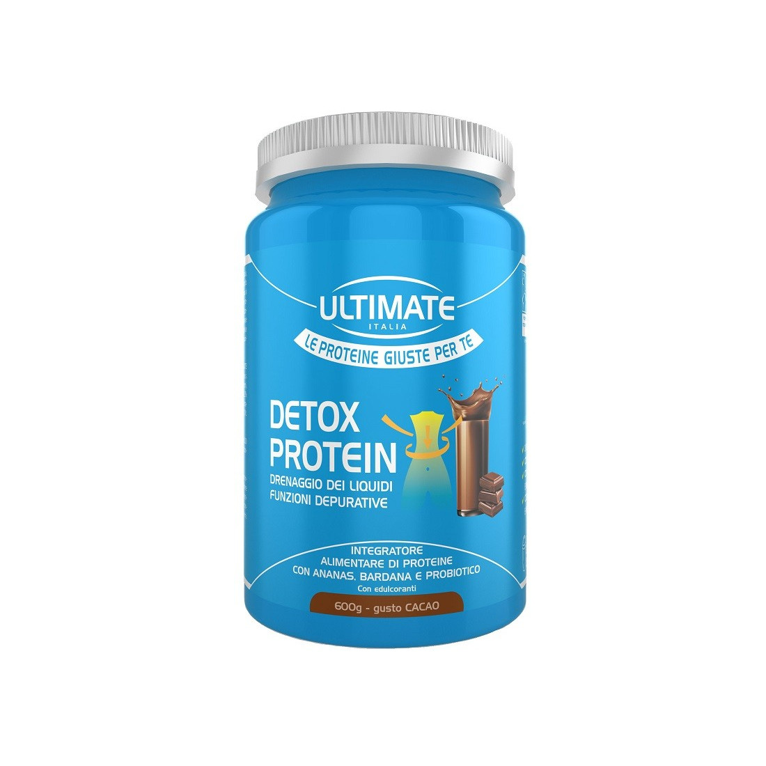 ULTIMATE DETOX PROT CACAO 600G