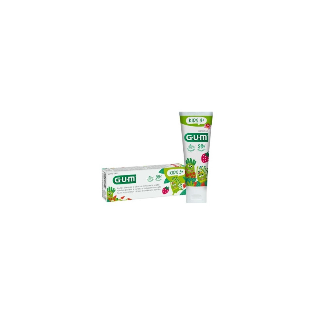 GUM KIDS MONSTER 3/6 DENTIF BB