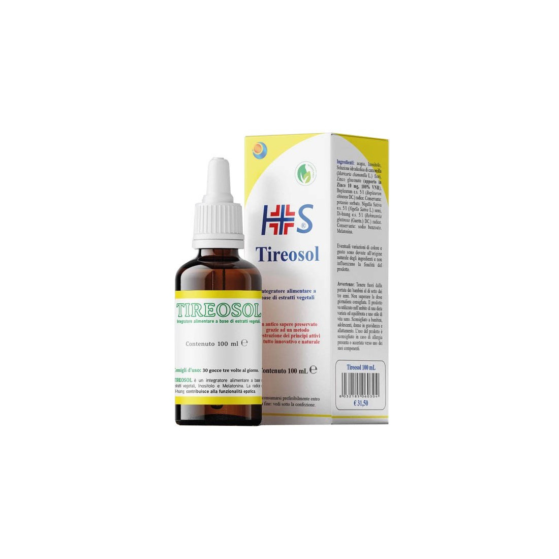 TIREOSOL GOCCE RB 100ML