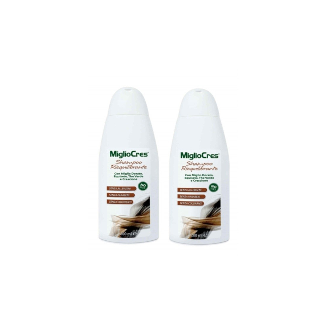 MIGLIOCRES SHAMPOO RIEQUILIBRANTE  DOPPIA CONFEZIONE