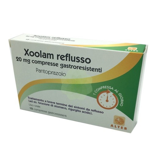 XOOLAM REFLUS 12CPR 20MG