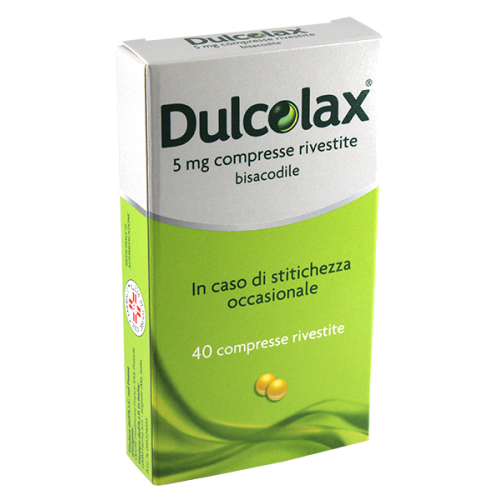 DULCOLAX 40CPR RIV 5MG