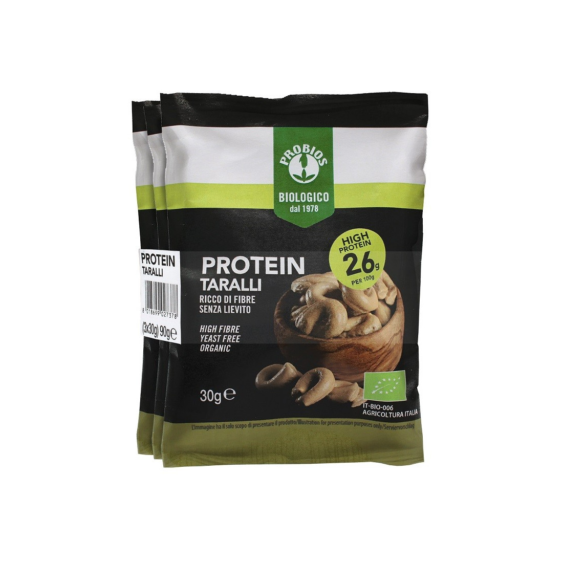 PROBIOS PROTEIN TARALLI 90G