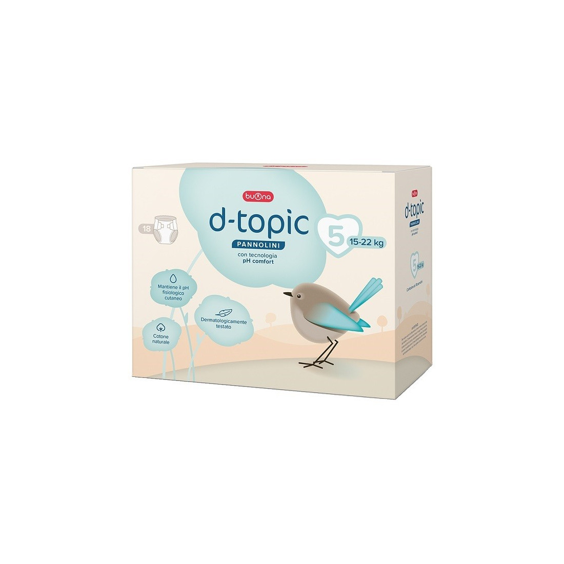 DTOPIC PANNOLINI 5 18PZ