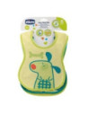 CHICCO BAVAGLINO PAP 6M+ 3PZ NEUTRE