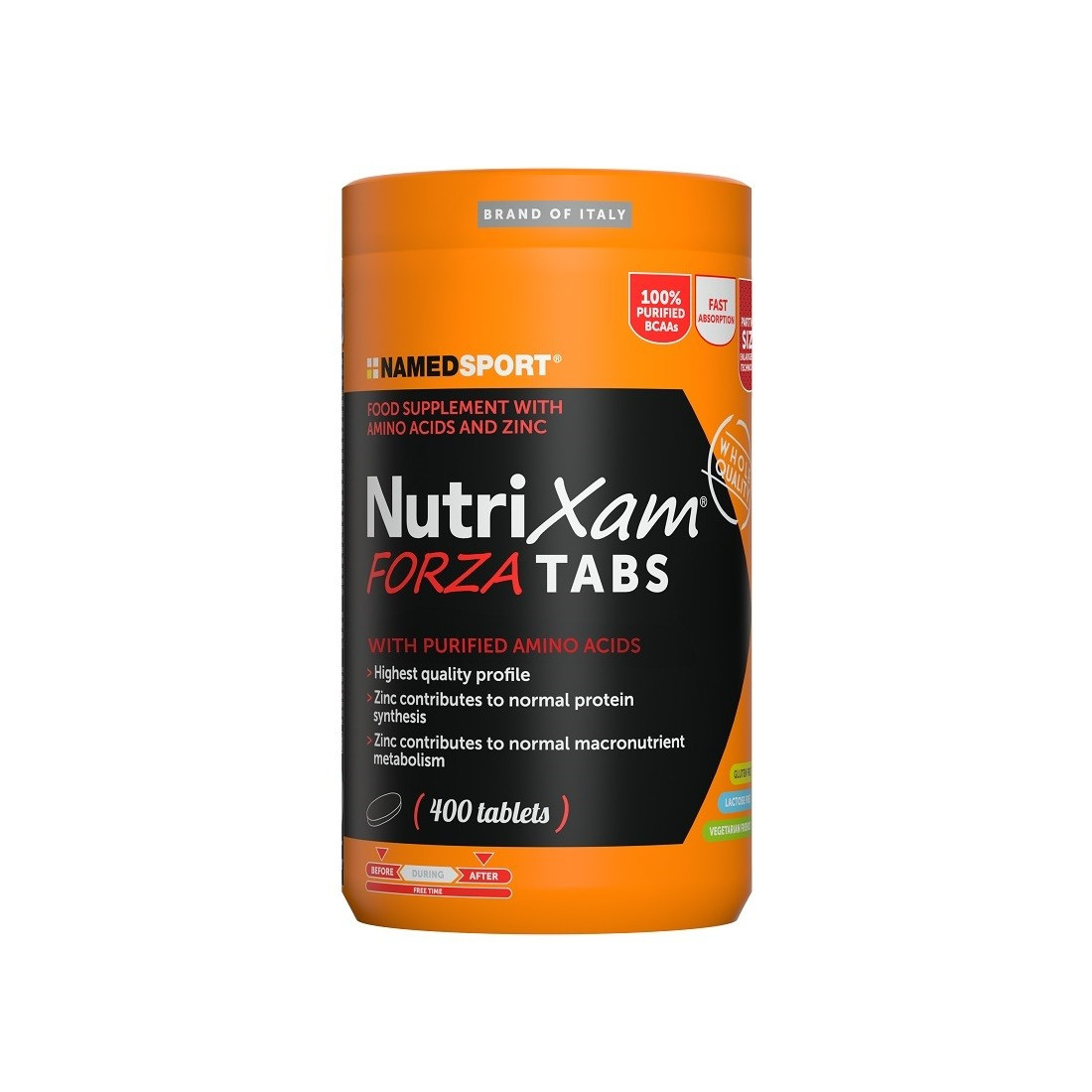 AMINOACIDI NUTRIXAM TABS 400 NAMED