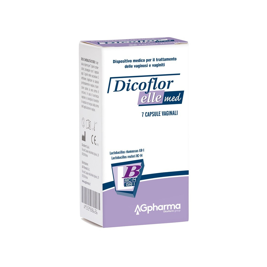 DICOFLOR ELLE MED 7CPS VAG