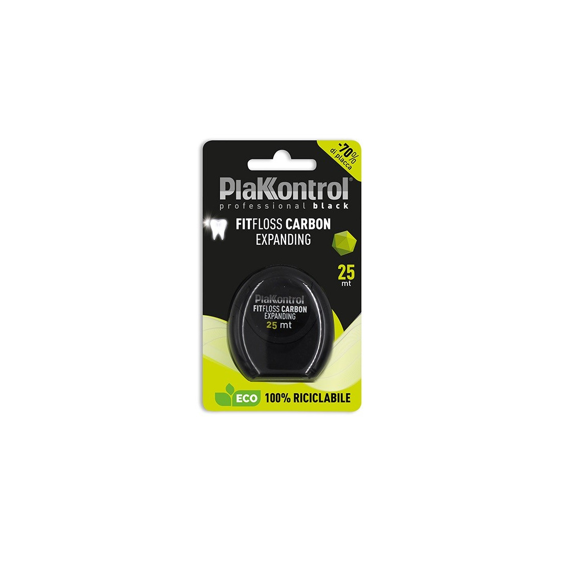 PLAKKONTROL BLACK FLOSS 40MT