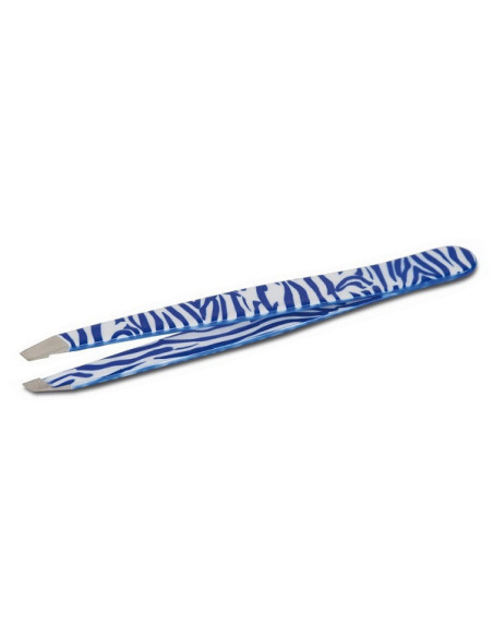 TNS PINZETTA ZEBRA BLU P/OBL