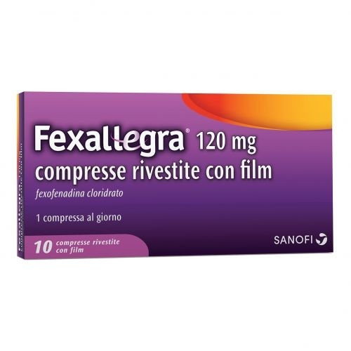 FEXALLEGRA 10CPR RIV 120MG