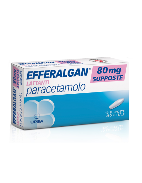 EFFERALGAN 10SUPP 80MG