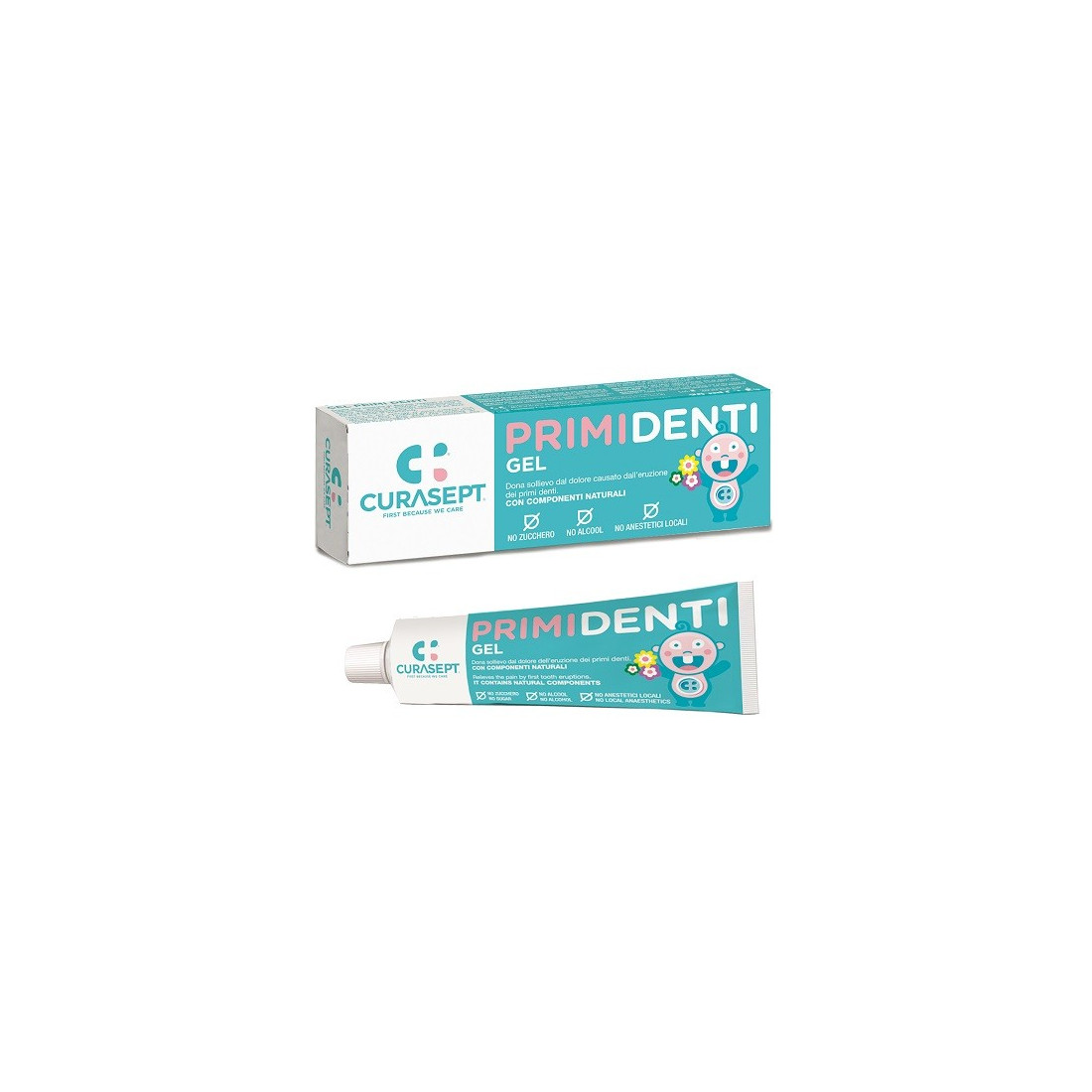 CURASEPT GEL PRIMI DENTI 20ML