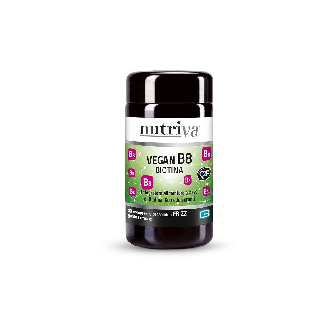 NUTRIVA VEGAN B8 FIZZ 30CPR