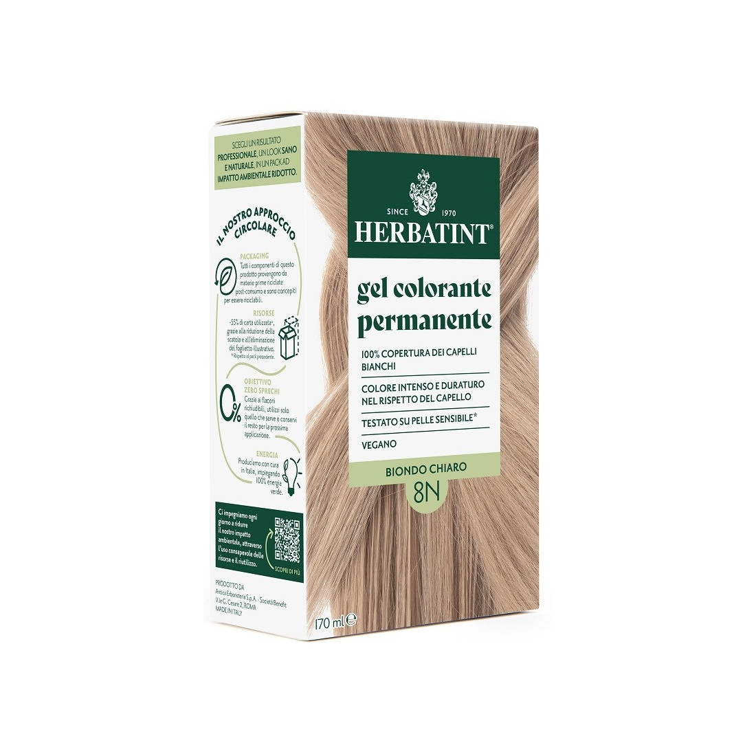 HERBATINT 8N BIONDO CHI 170ML