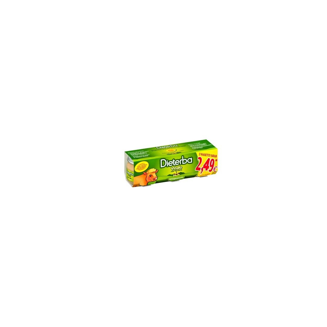 DIETERBA OMOG VITELLO 3PZ 80G