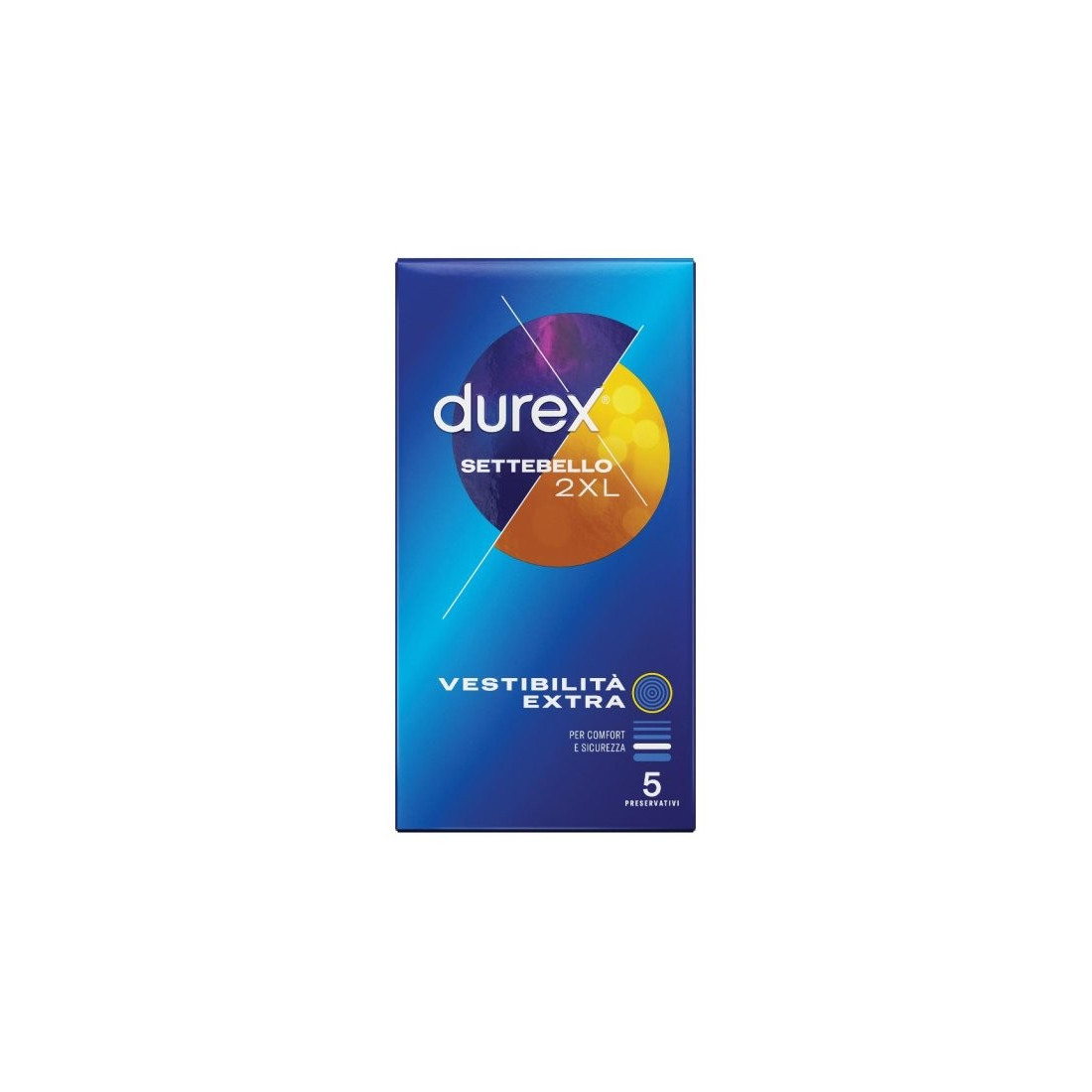 DUREX SETTEBLE 2XL 5PZ