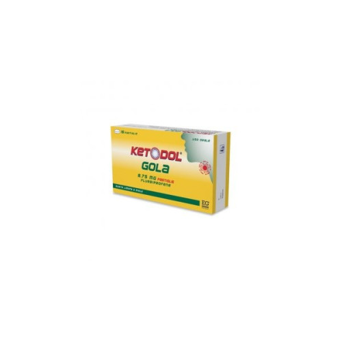 KETODOL GOLA LIMONE E MIELE 16 PASTLIE  8,75MG