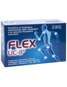 FLEX UC II 30CPS 500MG