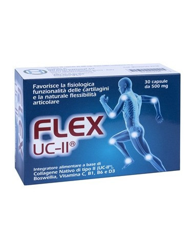 FLEX UC II 30CPS 500MG