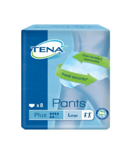 TENA PANTS PLUS PANN L 8PZ