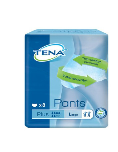 TENA PANTS PLUS PANN L 8PZ