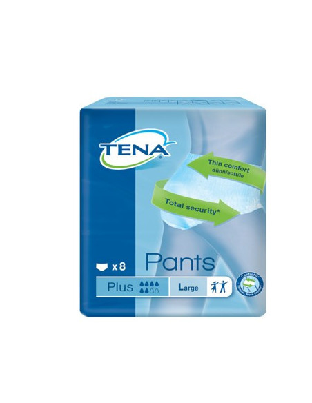TENA PANTS PLUS PANN L 8PZ