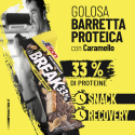 Break Bar – Barretta Proteica 33% Low Sugar con Doppio Strato al Caramello ProAction