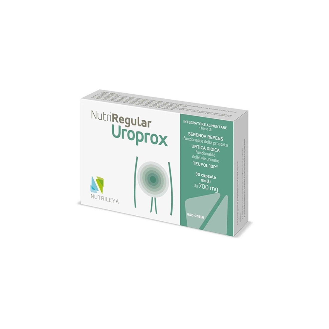 NUTRIREGULAR UROPROX 30 SOFTGEL - INTEGRATORE PER IL BENESSERE DELLA PROSTATA E VIE URINARIE