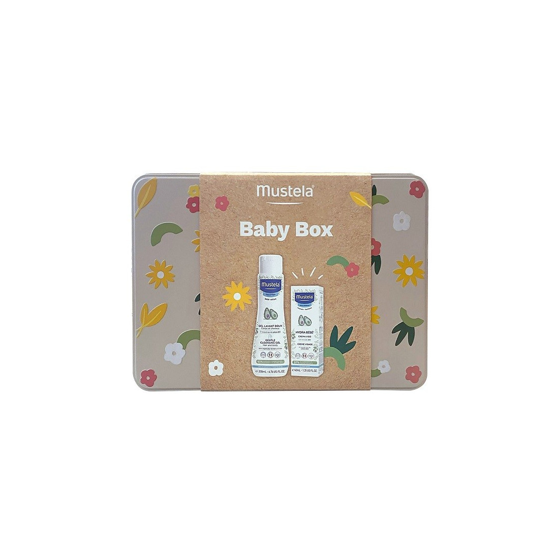 MUSTELA BABY BOX DETERGENTE DELICATO + CREMA VISO
