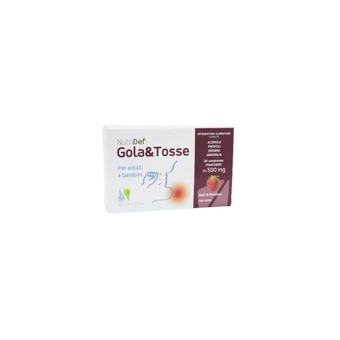 GOLA&TOSSE NUTRIDEF 20 CPR - INTEGRATORE ALIMENTARE NUTRILEYA
