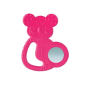 MASSAGGIA GENGIVE CON INSERTO IN ACCIAIO INOX GIRL 4M+ CHICCO