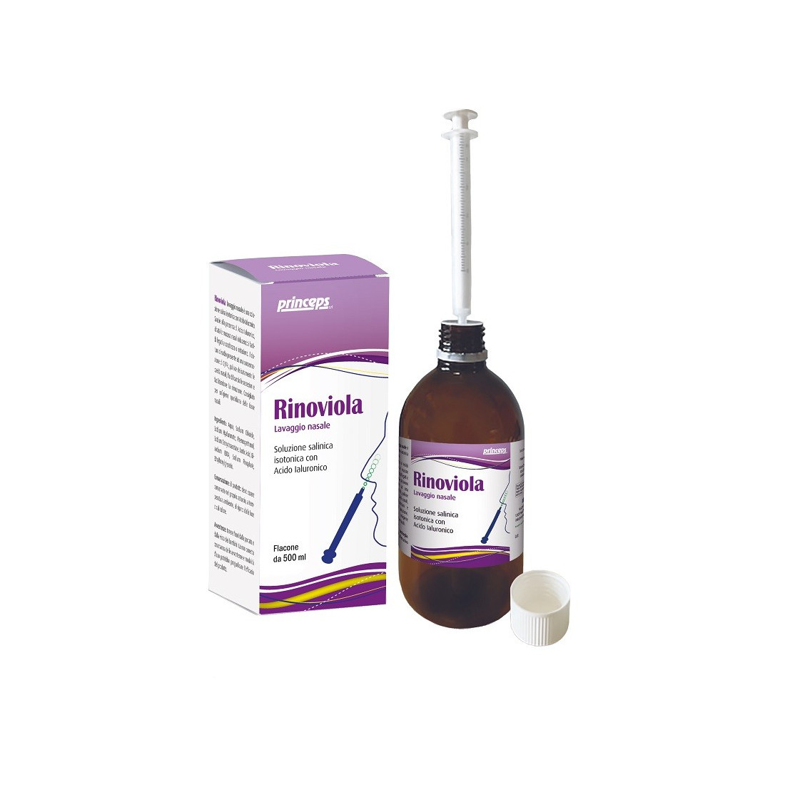 RINOVIOLA LAVAGGI NASALI 500ML