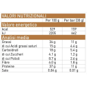 Proteic bar 37% crispy and creamy Taste White chocolate and hazelnut - Without Glutine and Lactose