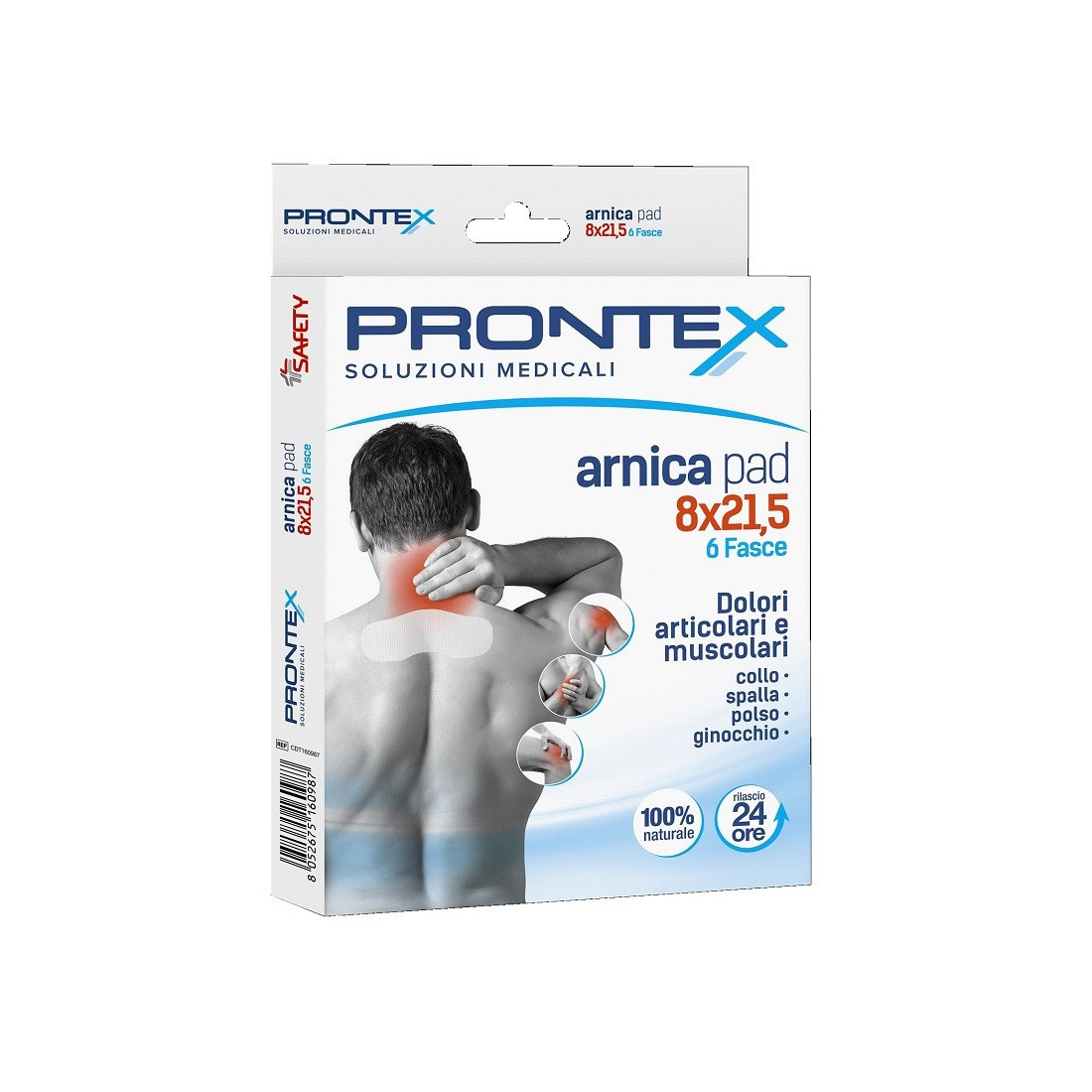 PRONTEX PAD 8X21.5 6PZ
