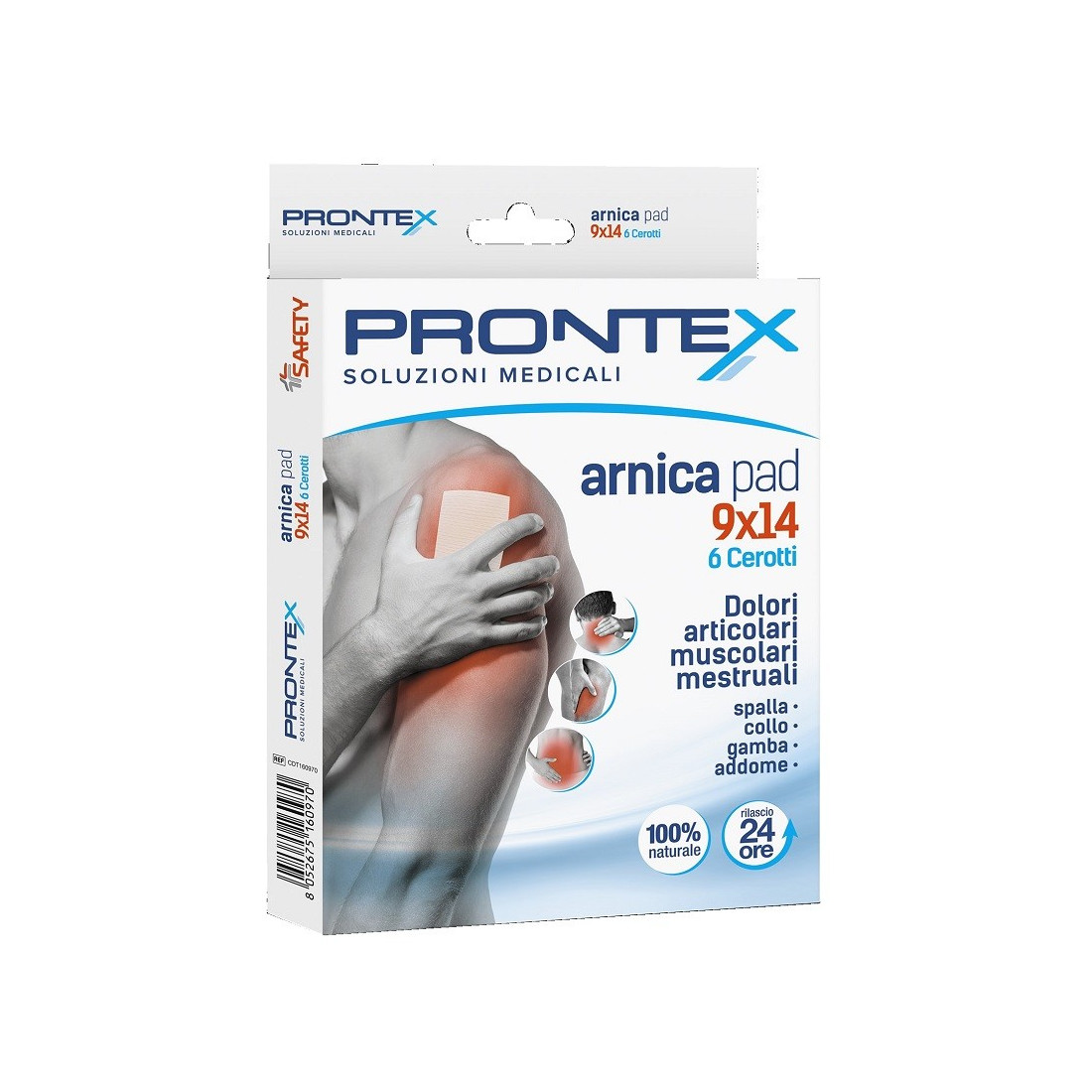 PRONTEX ARNICA PAD 9X14 6CER