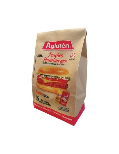 AGLUTEN PANINO HAMBURGER 2X80G