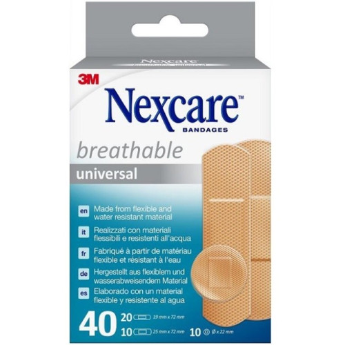 CEROTTI ASSORTITI UNIVERSALI 3M NEXCARE