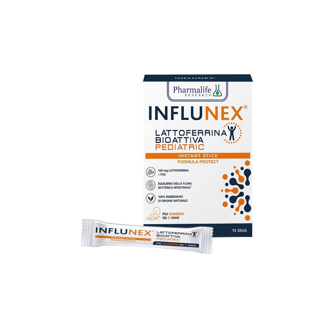 INFLUNEX LATTOFERRINA P15STICK