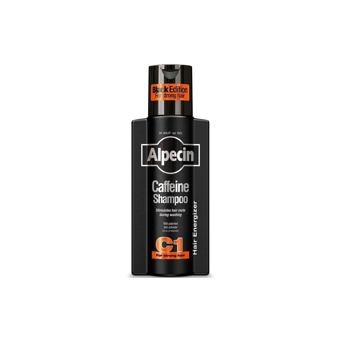 ALPECIN ENERGIZER SH C1 BLACK