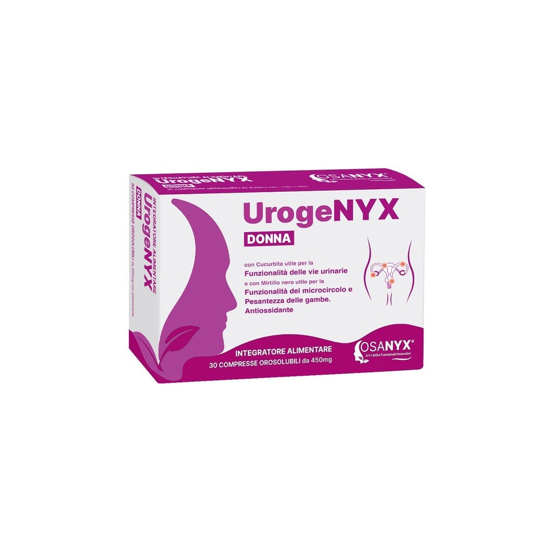 UROGENYX FEMALE 30CPR